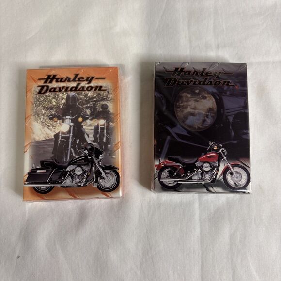 1999 Harley Davidson 2 Decks Playing Card Numbered Limited Edition Collector Tin - Picture 6 of 7
